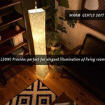 Minimalist Design Fabric Shade LED Floor Lamp