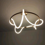 Post-Modern Abstract Shape Chandelier